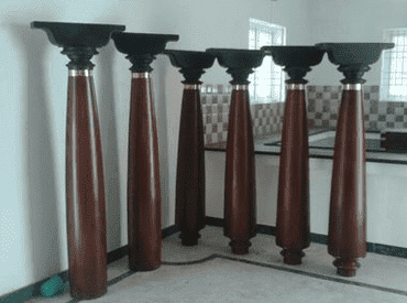 wooden cots