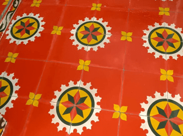 flower tiles